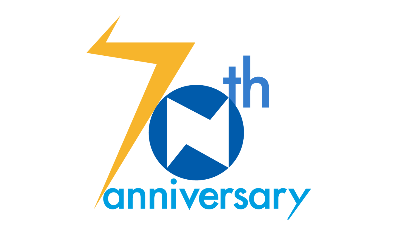 NIPエンジニアリング様70周年ロゴ